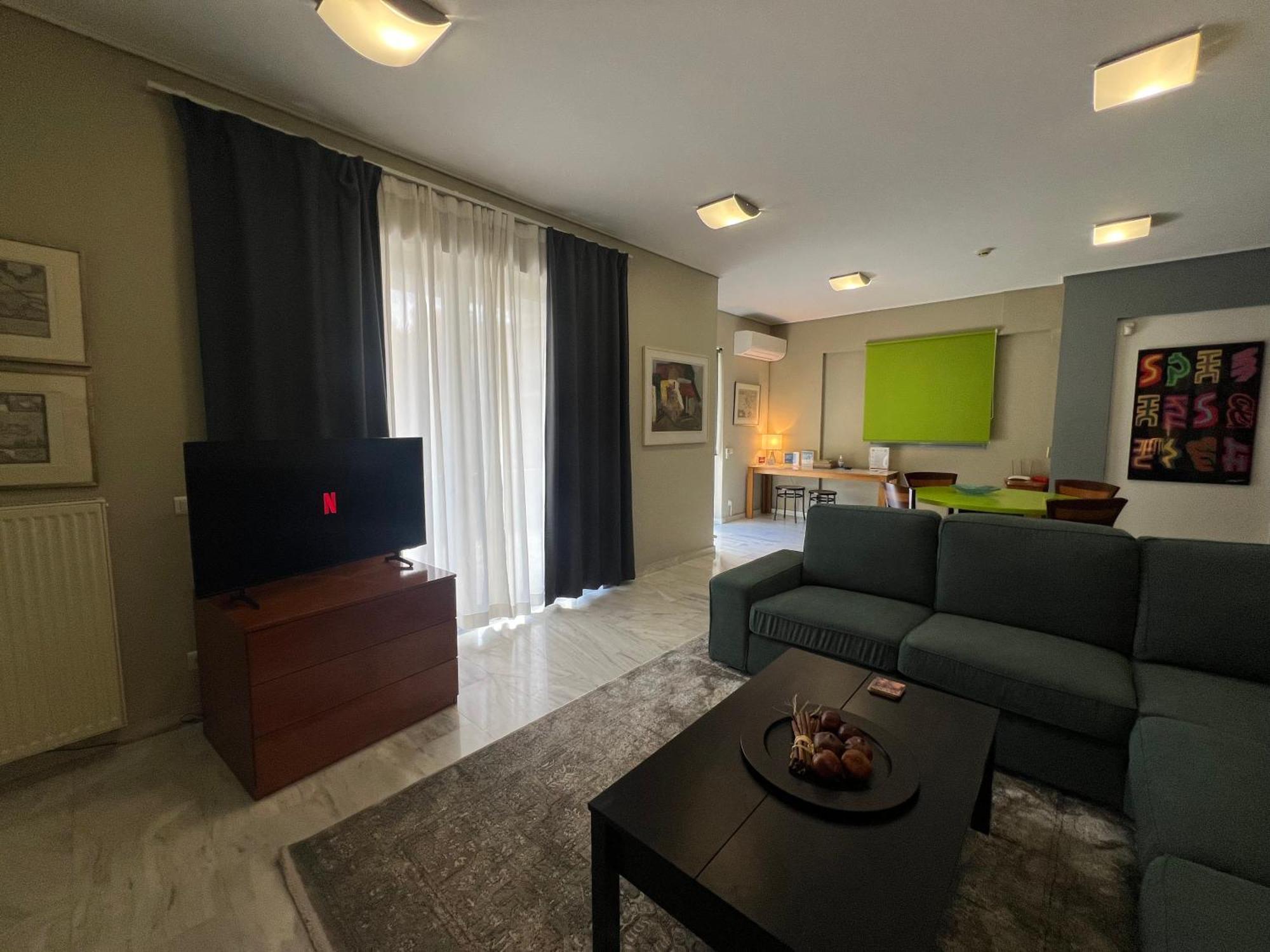 Green Apartment Near Marousi Hospitals & Oaka, By Promoshomes Maroussi Экстерьер фото